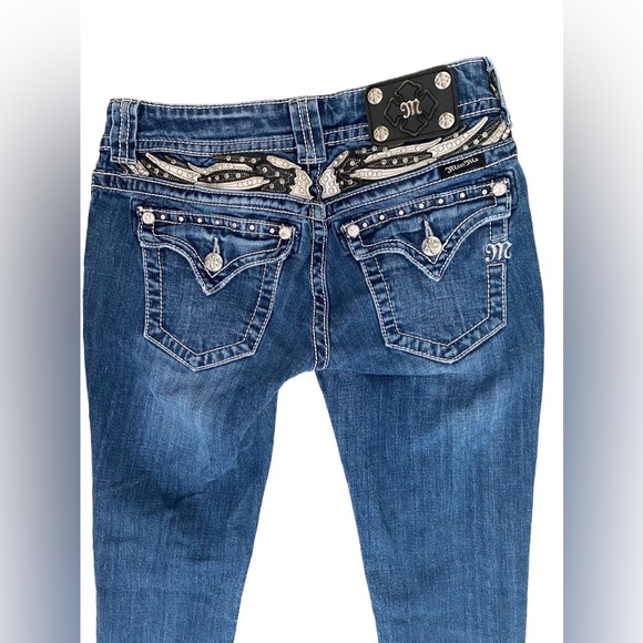 MISS ME Rhinestones Jeans - Picture 8 of 8